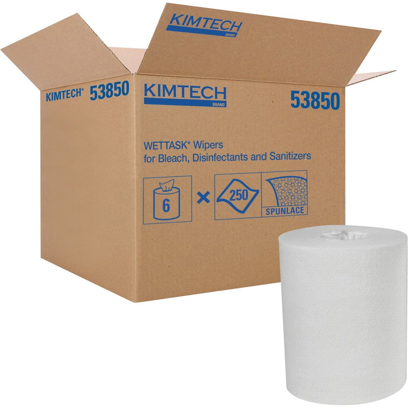 Kimtech™ WetTask™ 53850 - Maximizer Paper Wipes (6 x 250s)
