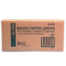 Sacs KL260 jetables cirés pour l'hygiène féminine (500/cs)