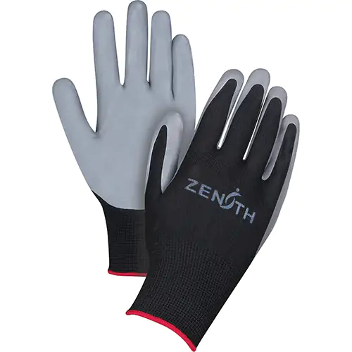 Gants enduits de nitrile 13 jauges noirs - X-Large/10