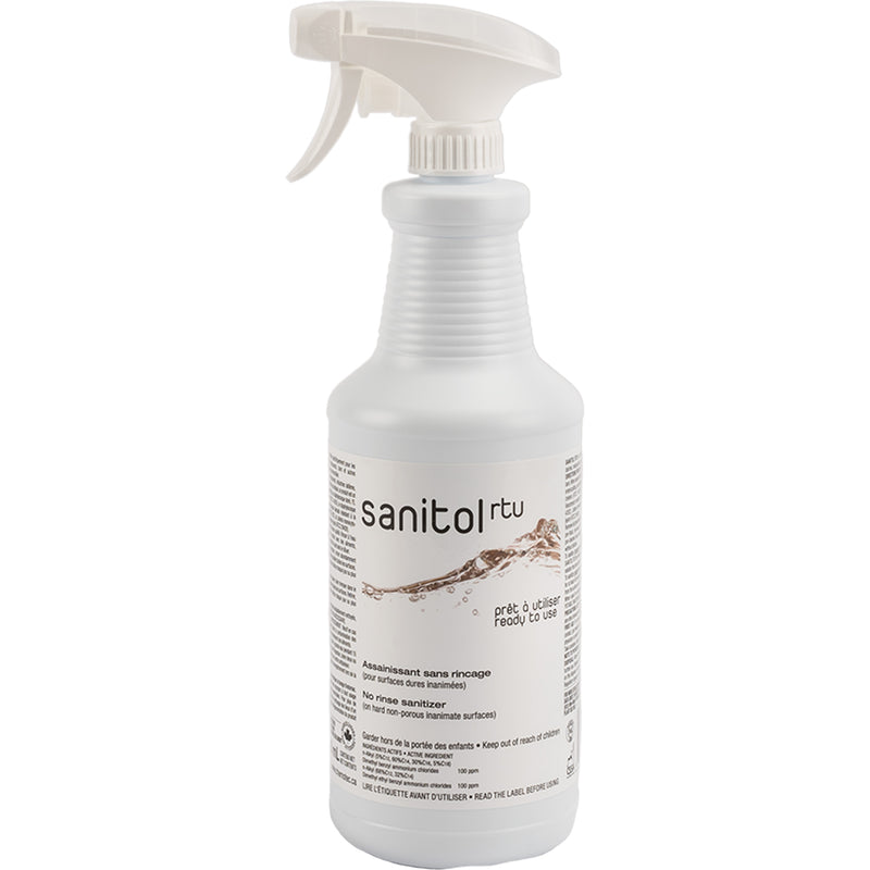 Sanitol RTU Désinfectant sans rinçage (946 ml)