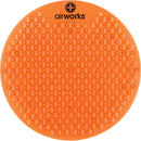 AirWorks® Splash Free™ Urinal Screens, Orange - Box of 10 (AWSFUS007)