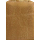 Brown Waxed Paper Bag for Sanitary Napkin 7.5" x 0.1" x 10" (500/cs)