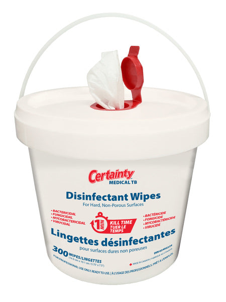 Medical TB Disinfectant Wipes (300ct)