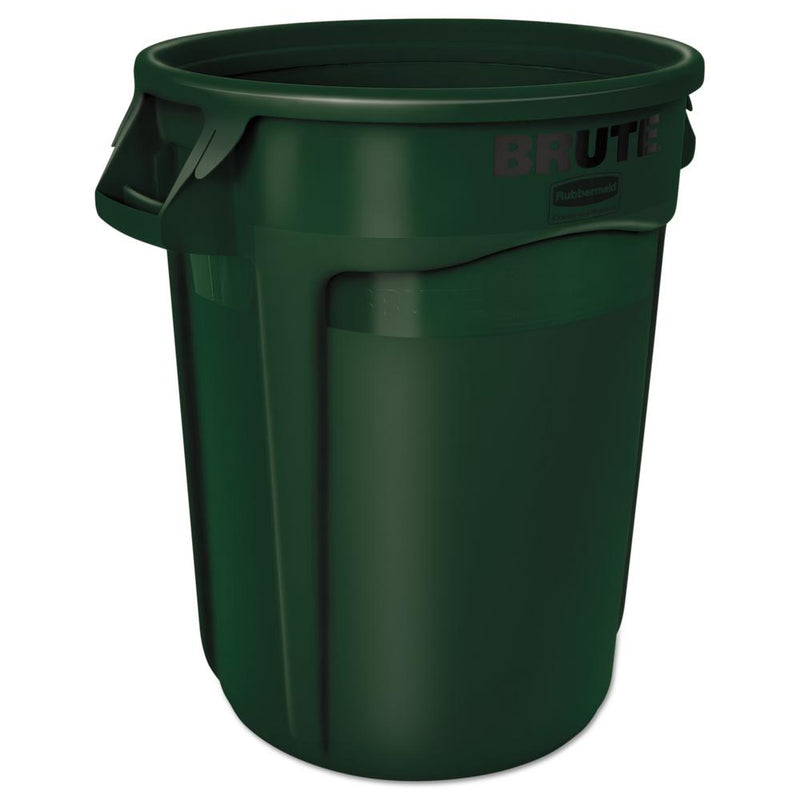 Vented Brute Waste Container Plastic 44 Gal.