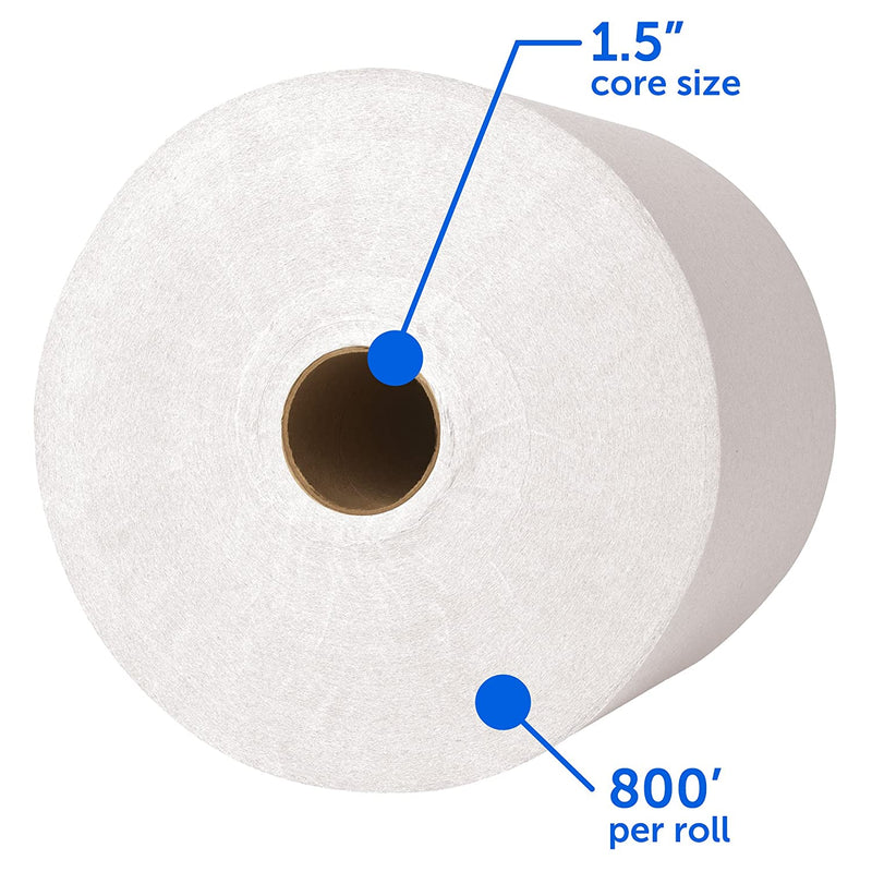 01040 Scott® Essential™ Hard Roll Towels - White 800' (12/cs)