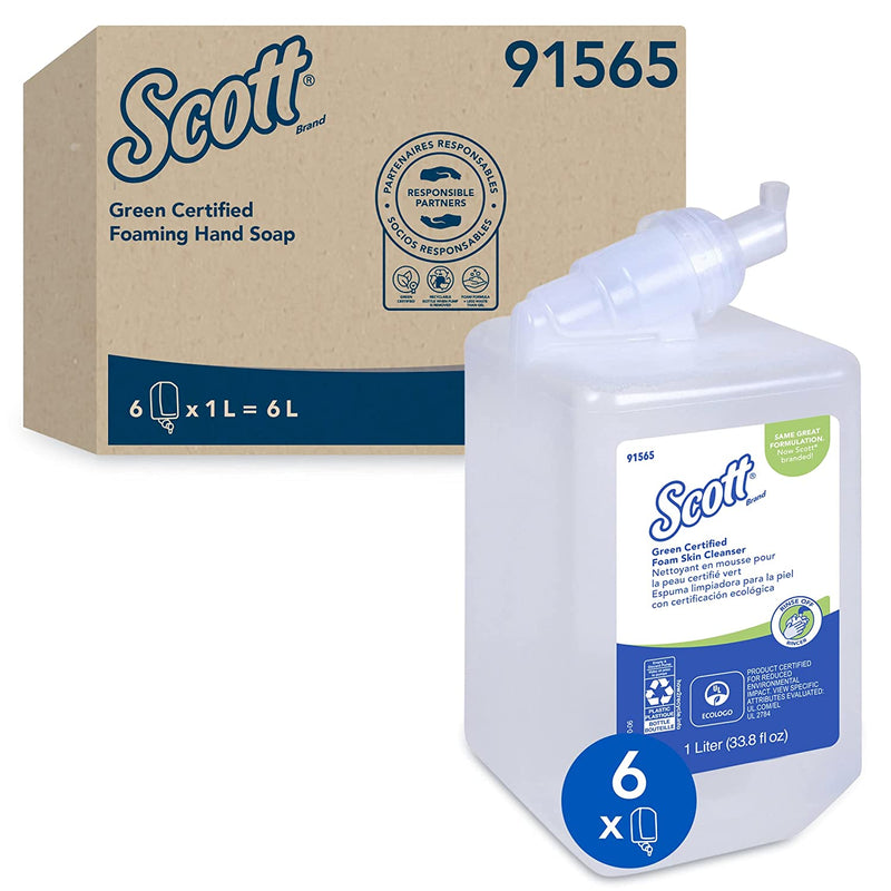Scott® Essential™ 91565 Green Certified Skin Cleanser 1L (6/cs)