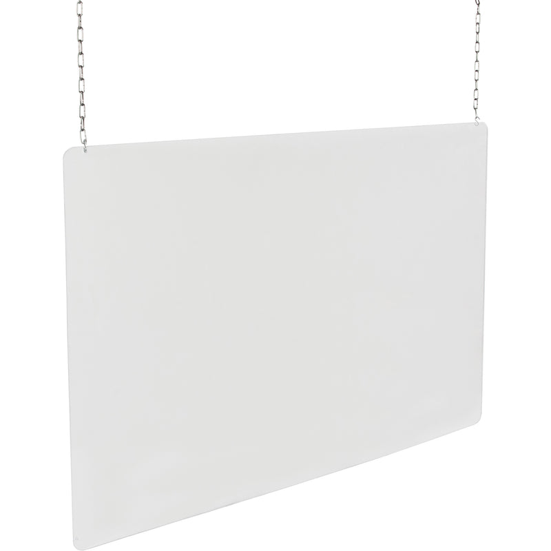 Ceiling Mounted Safety Shield