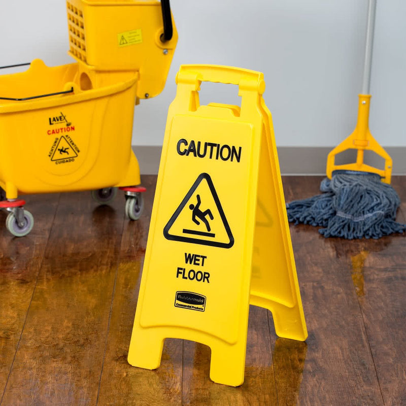 “Caution Wet Floor” Warning Sign 26"